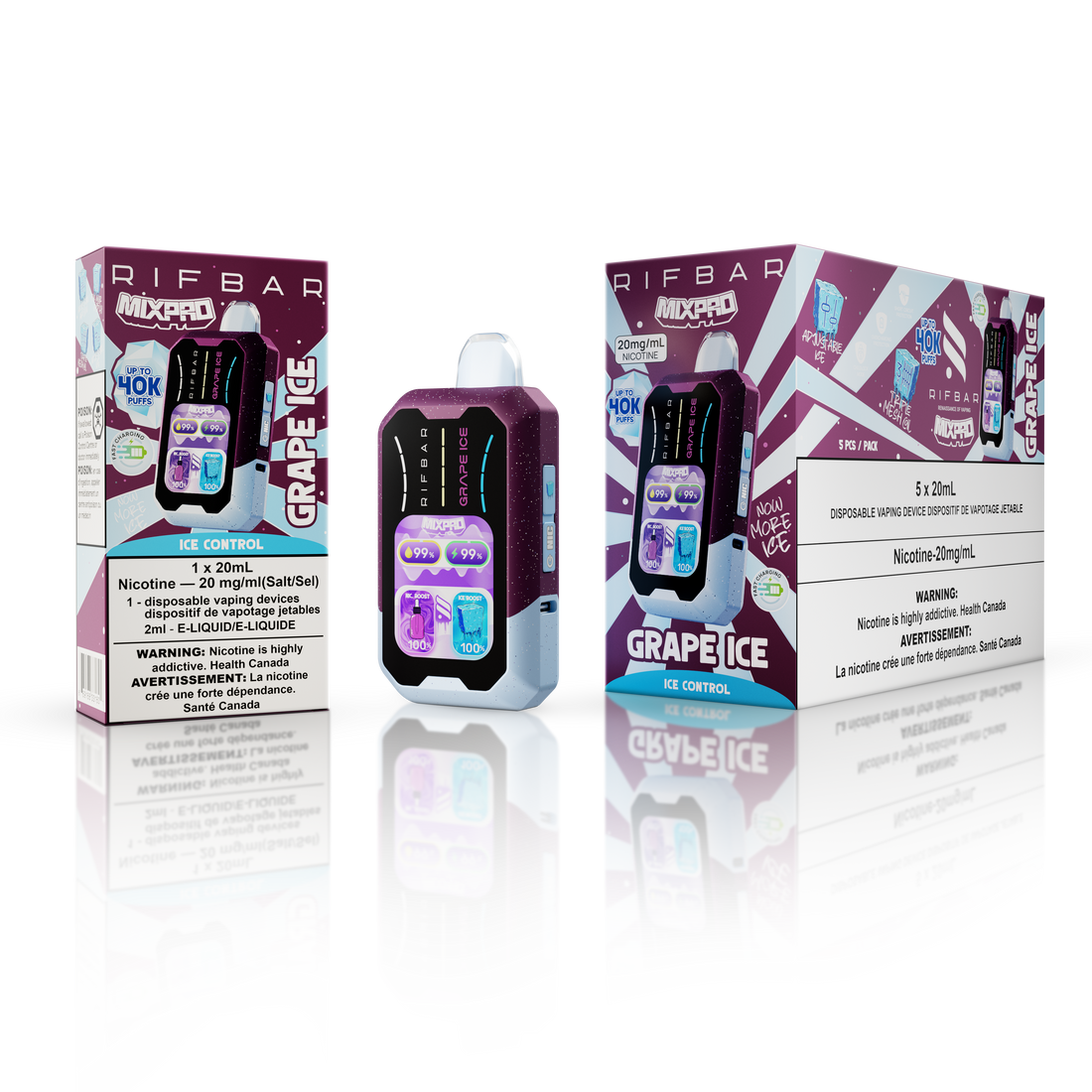 Rifbar Mixpro Grape ICE