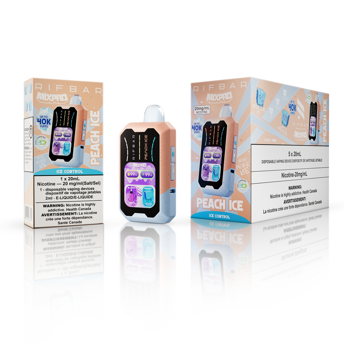 Rifbar Mixpro Peach ICE