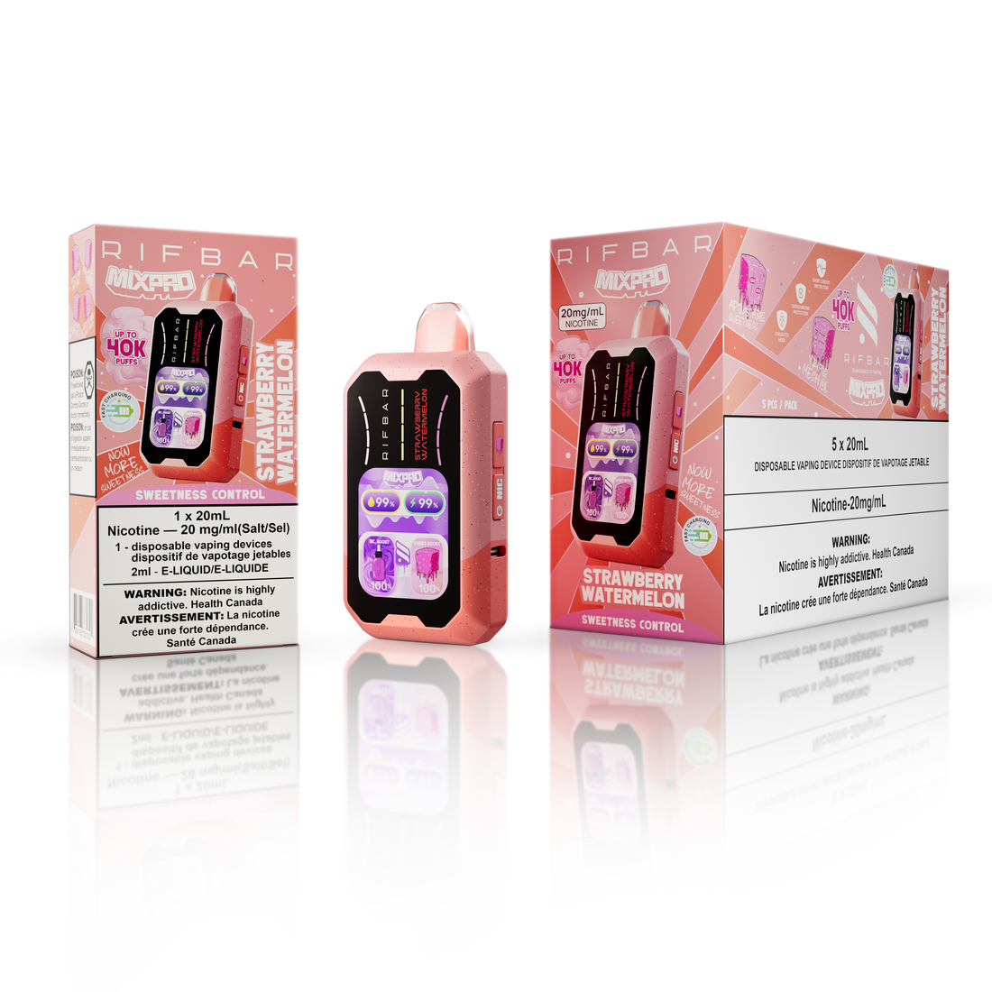 Rifbar Mixpro Strawberry Watermelon ICE