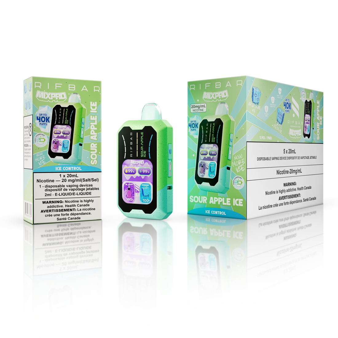 Rifbar Mixpro Sour Apple ICE